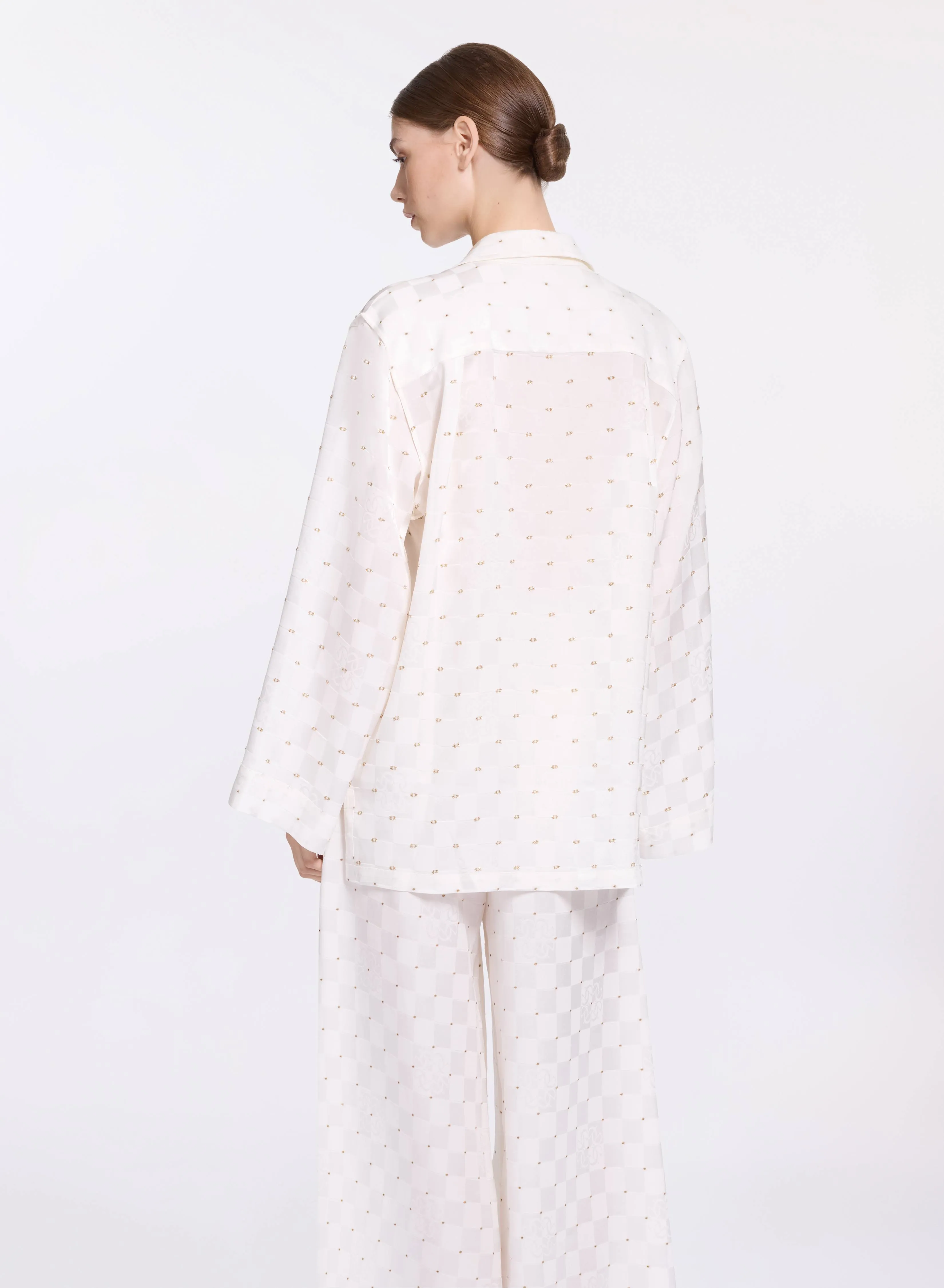 Monogram Jacquard Shirt sold by Elie Saab product image thumbnail 3