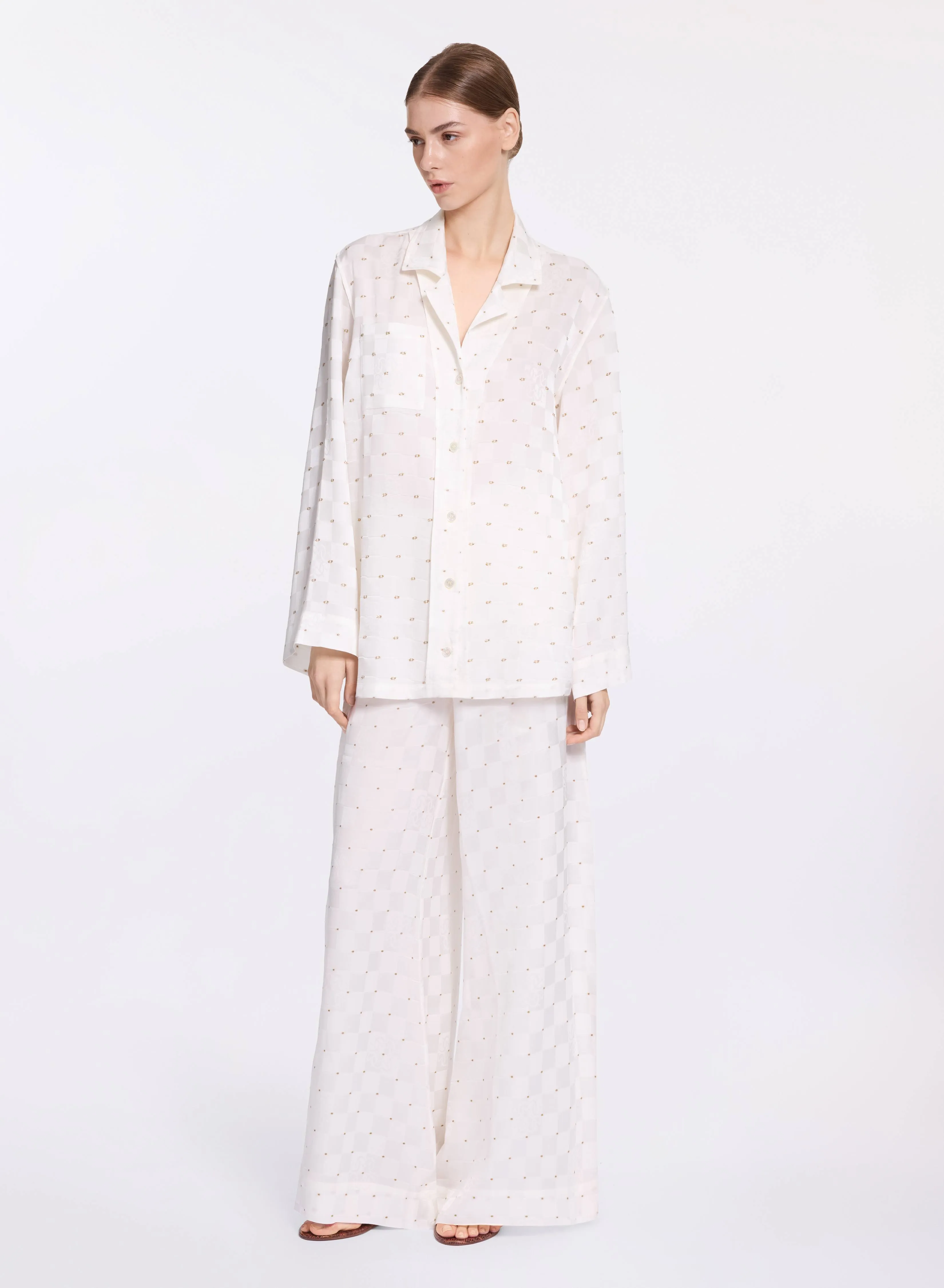 Monogram Jacquard Shirt sold by Elie Saab