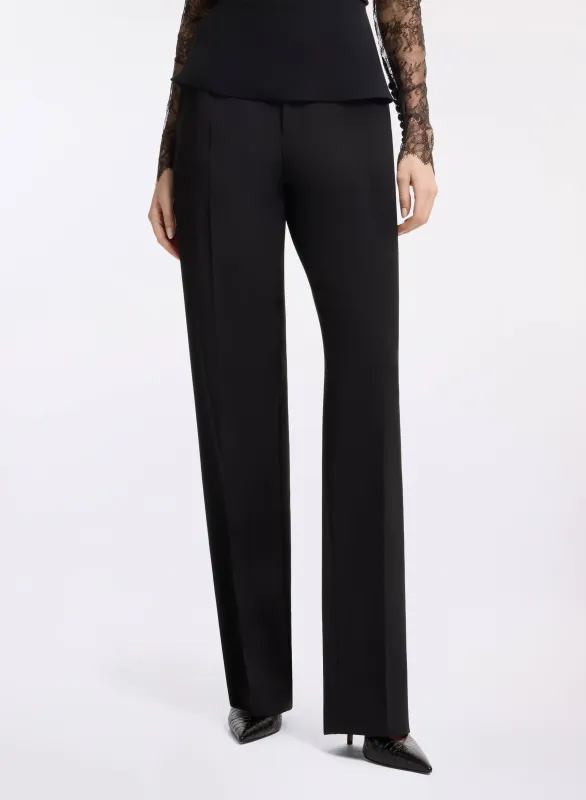 Wool Blend Pants made by Elie Saab