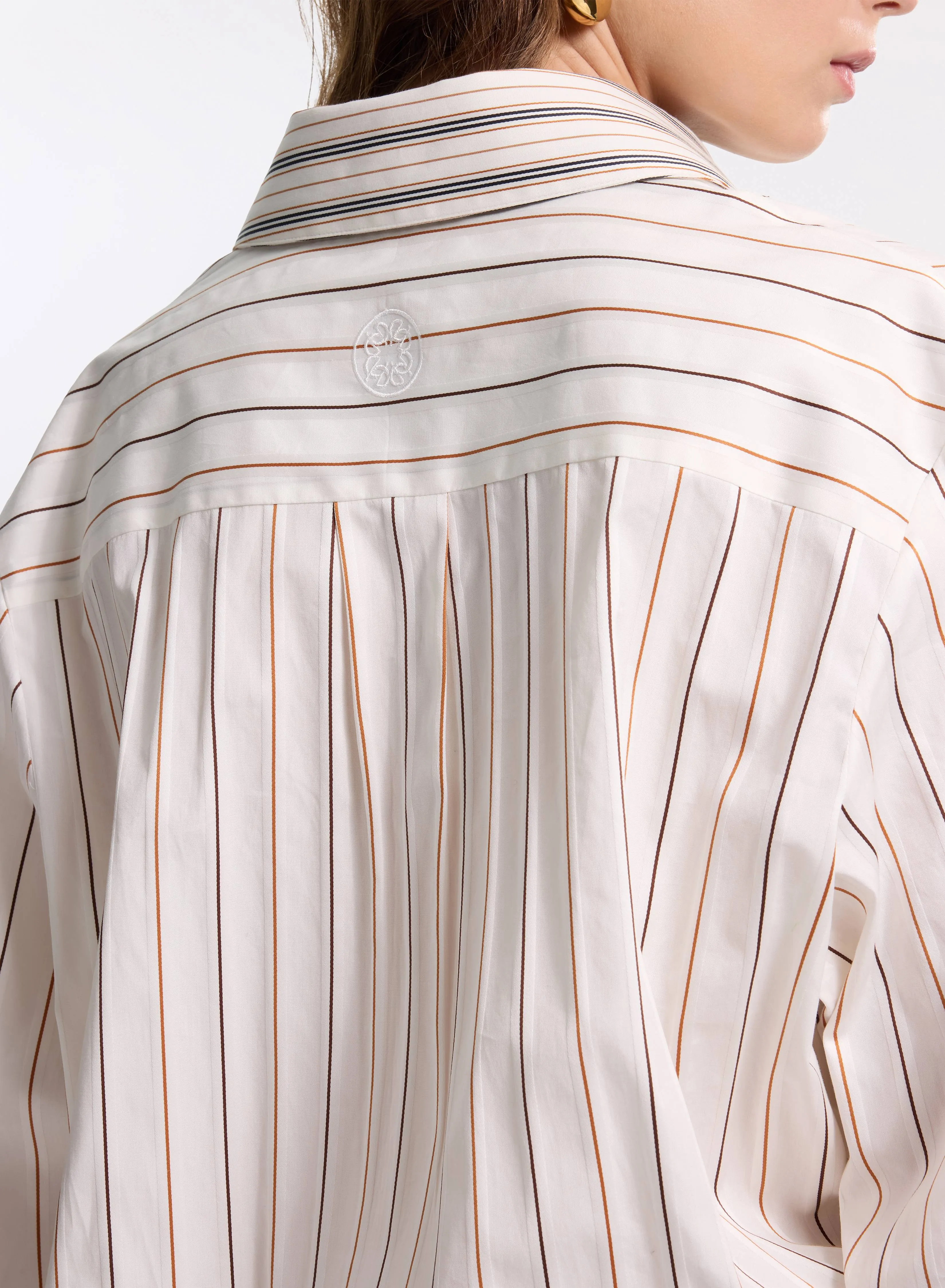 Striped Cotton Shirt sold by Elie Saab product image thumbnail 3