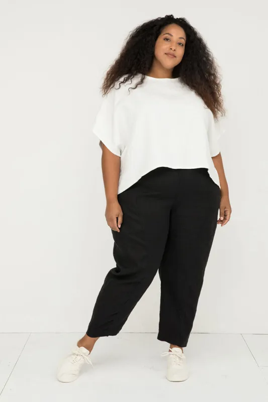 *FINAL SALE* Clyde Work Pant in Midweight Linen sold by Elizabeth Suzann