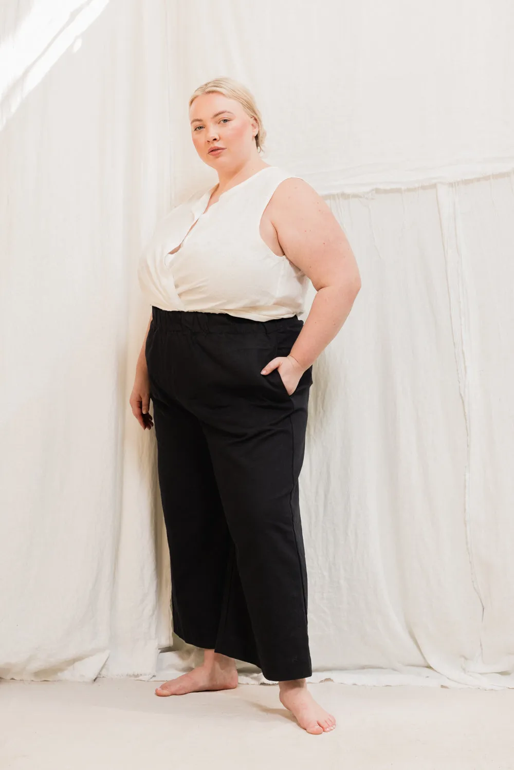 Florence Pant in Organic Cotton Canvas sold by Elizabeth Suzann product image thumbnail 3