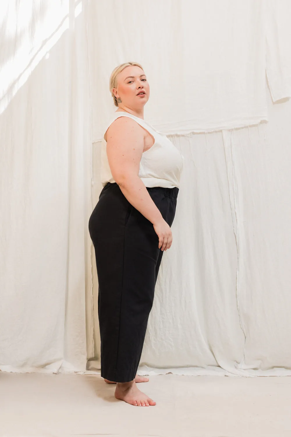 Florence Pant in Organic Cotton Canvas sold by Elizabeth Suzann product image thumbnail 4