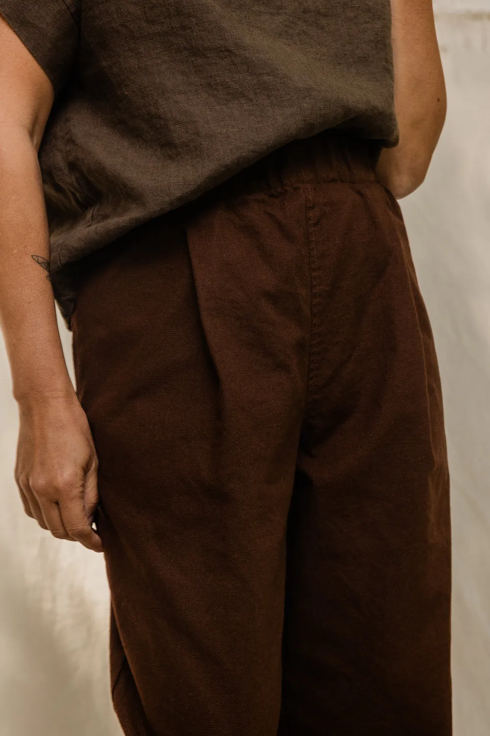 Andy Trouser in Organic Cotton Canvas sold by Elizabeth Suzann product image thumbnail 5