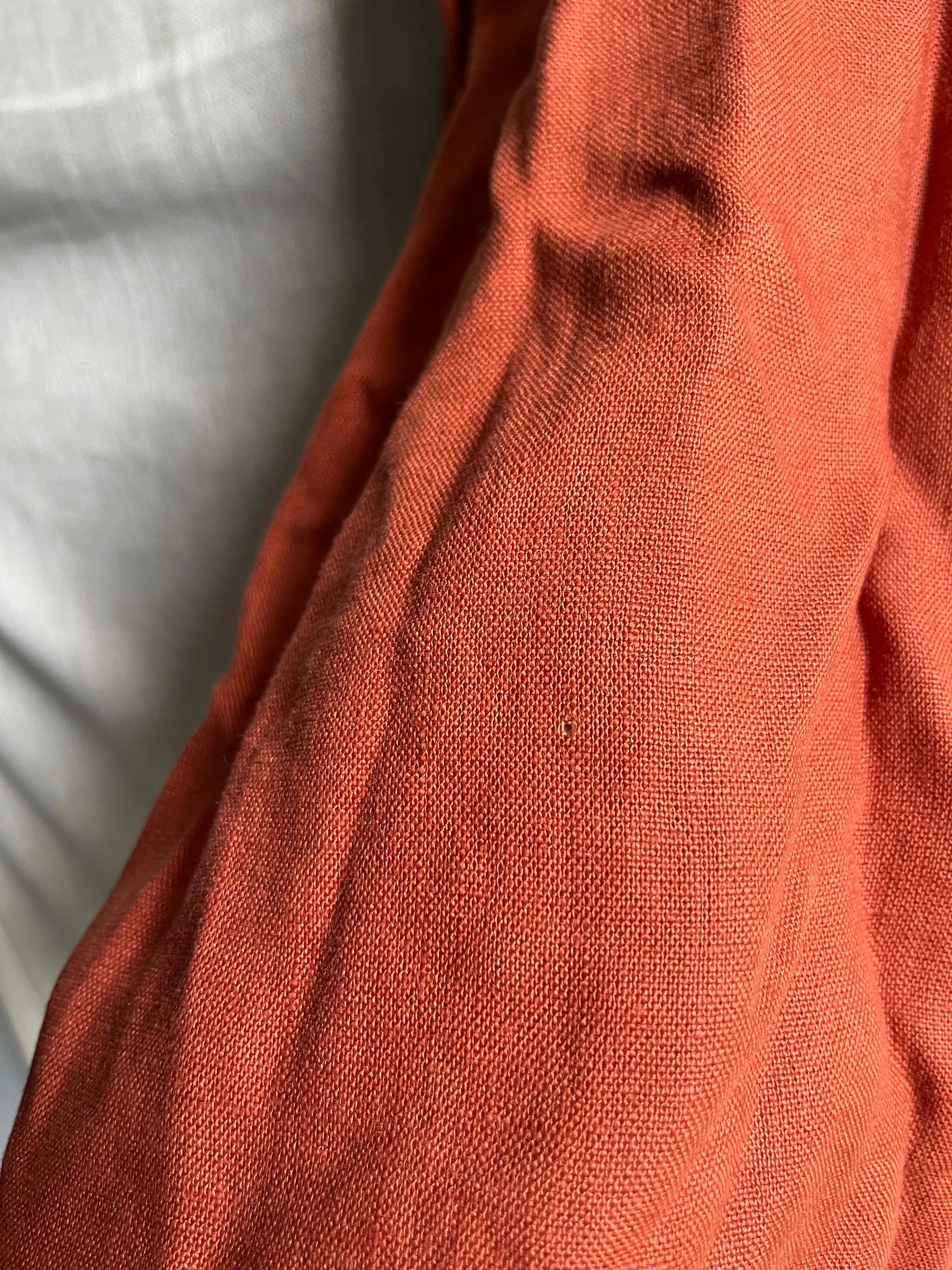 Harlow Tunic in Midweight Linen, Terra | Size XXS | SAMPLE SALE (B62) sold by Elizabeth Suzann product image thumbnail 3