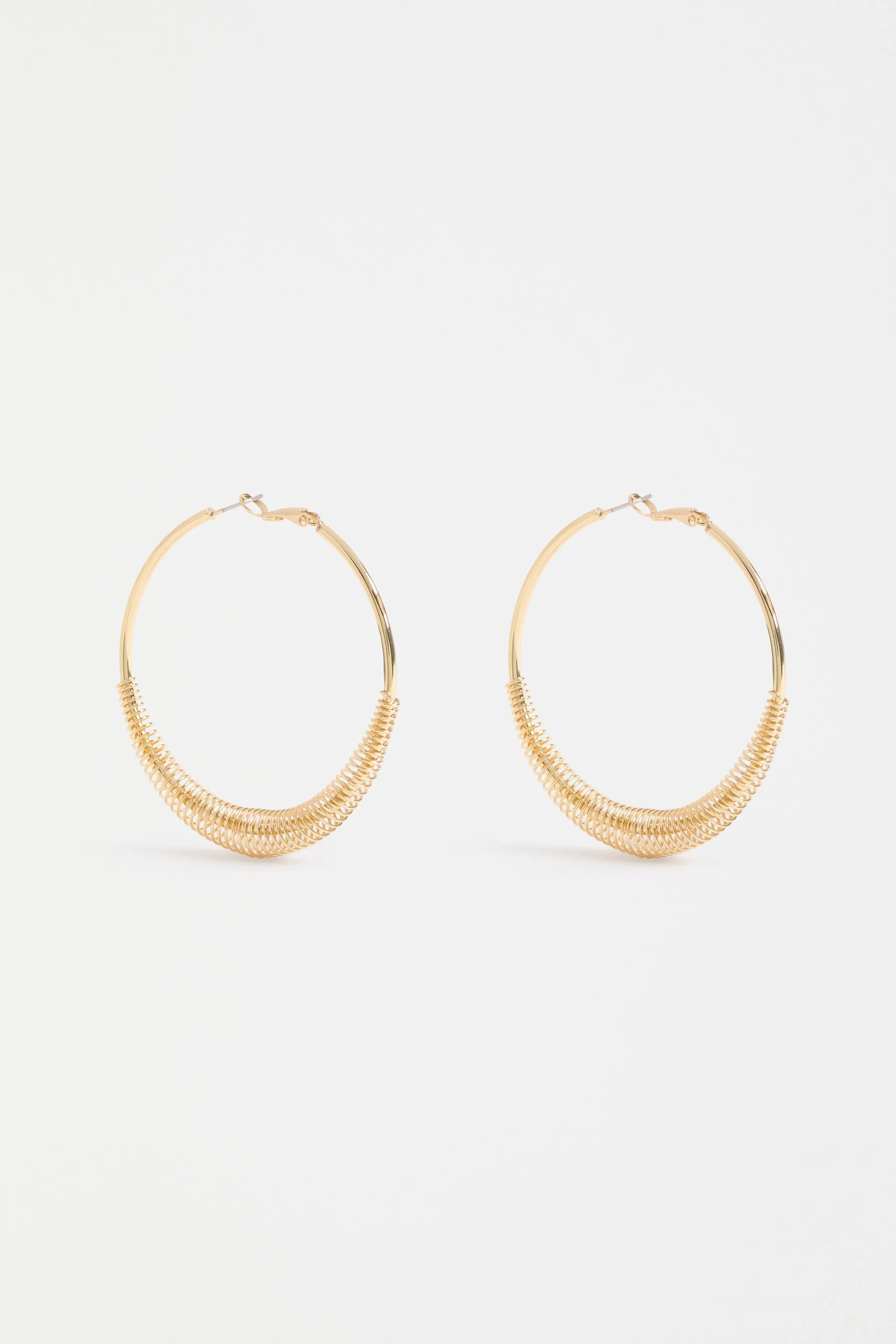 Solf Metallic Hoop Earring sold by Elk