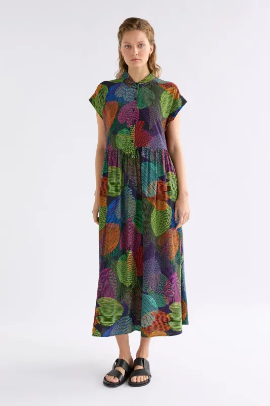 Joia Shirt Dress Ombra Print made by Elk