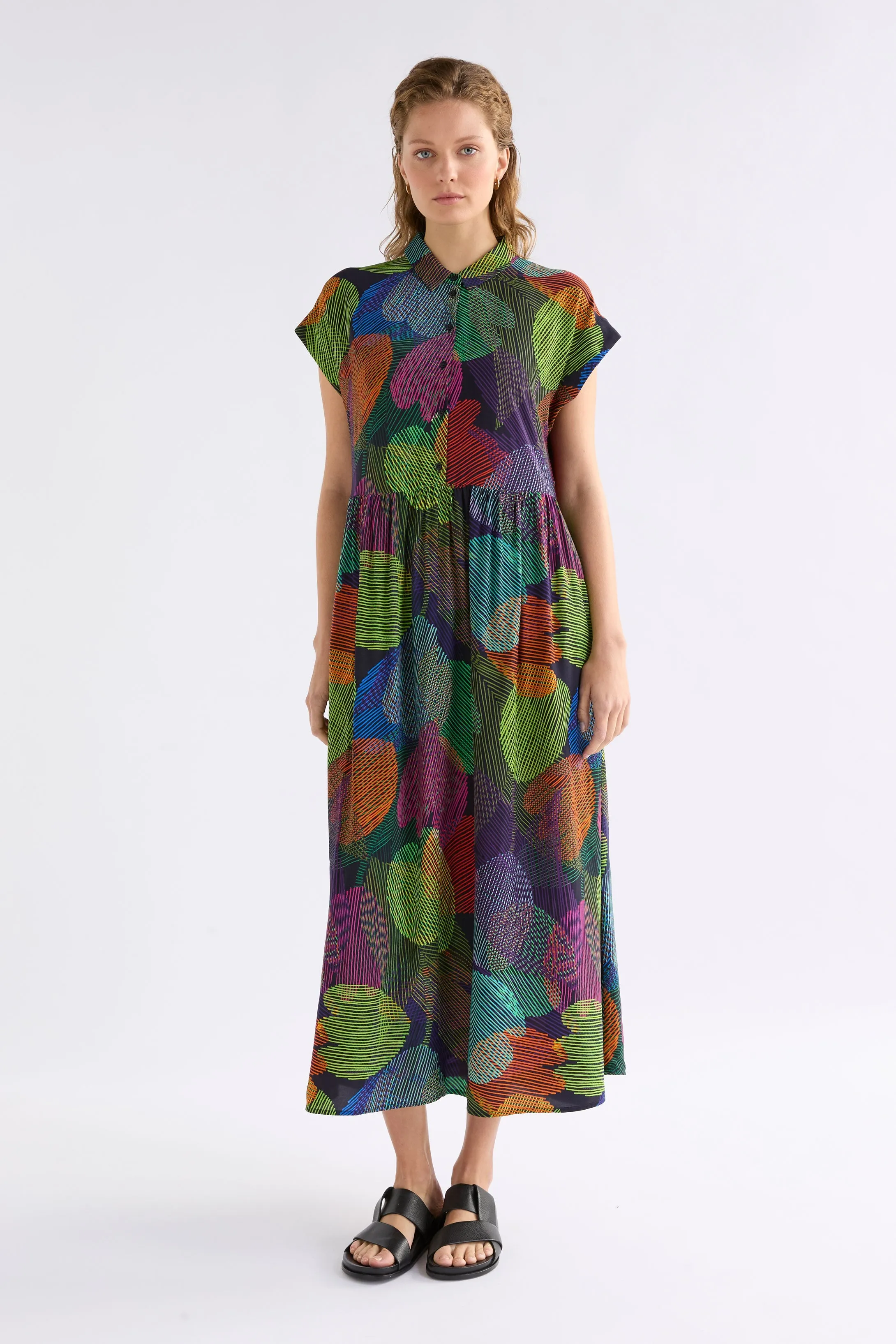 Joia Shirt Dress Ombra Print sold by Elk