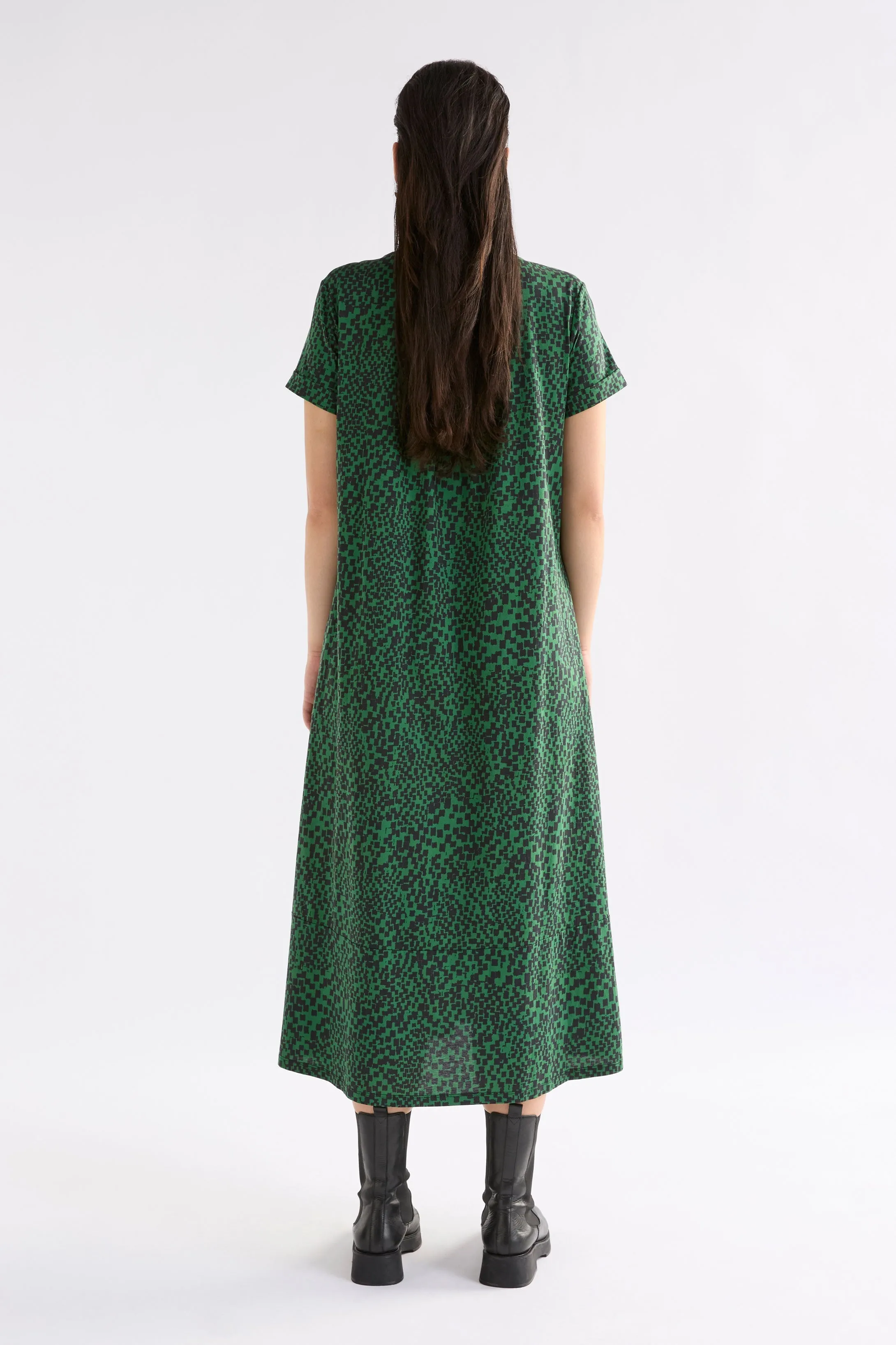 Haki Dress Green Sinda Print sold by Elk product image thumbnail 2