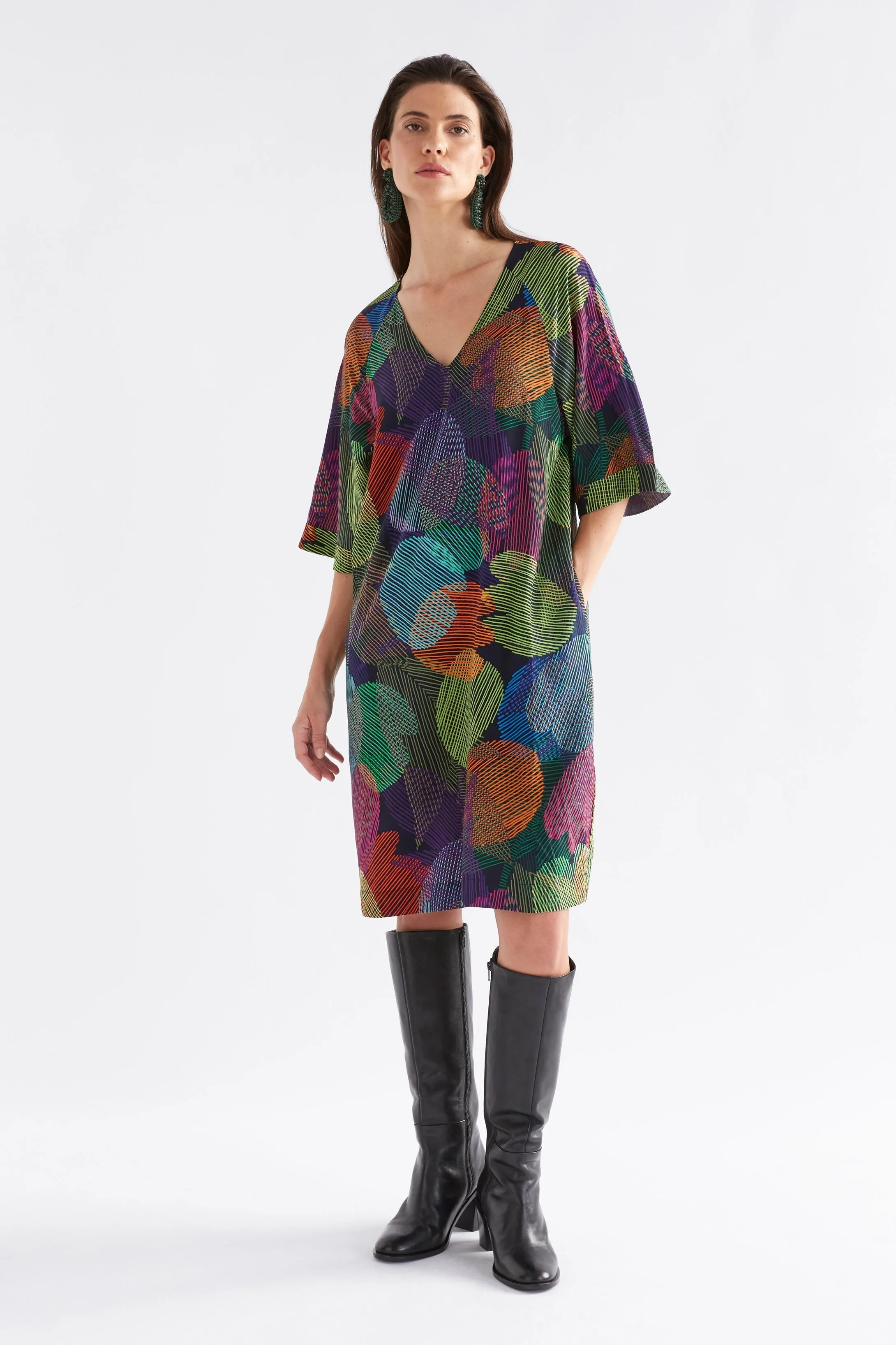 Foljer Dress Ombre Print sold by Elk