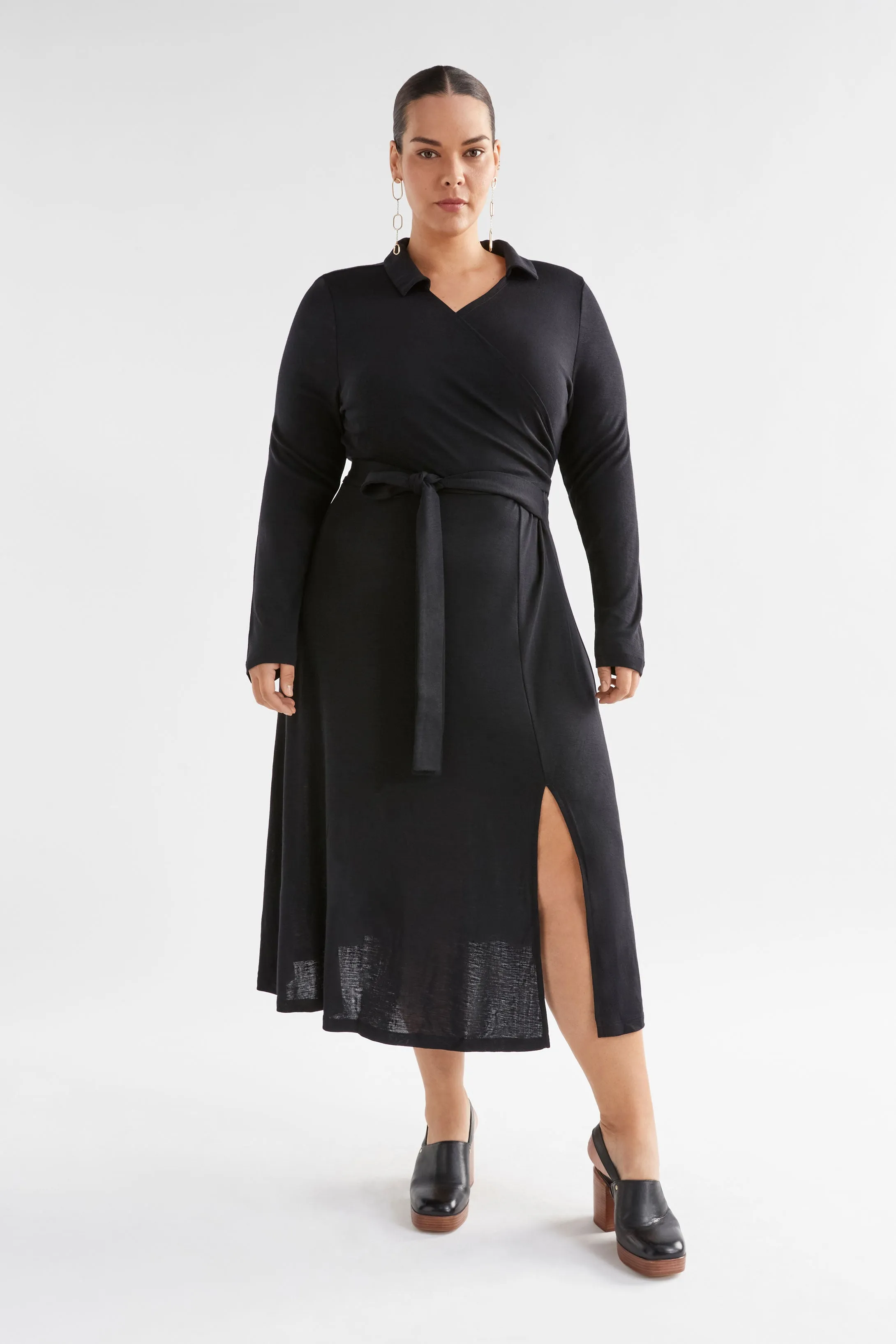Merino Wool Wrap Dress sold by Elk