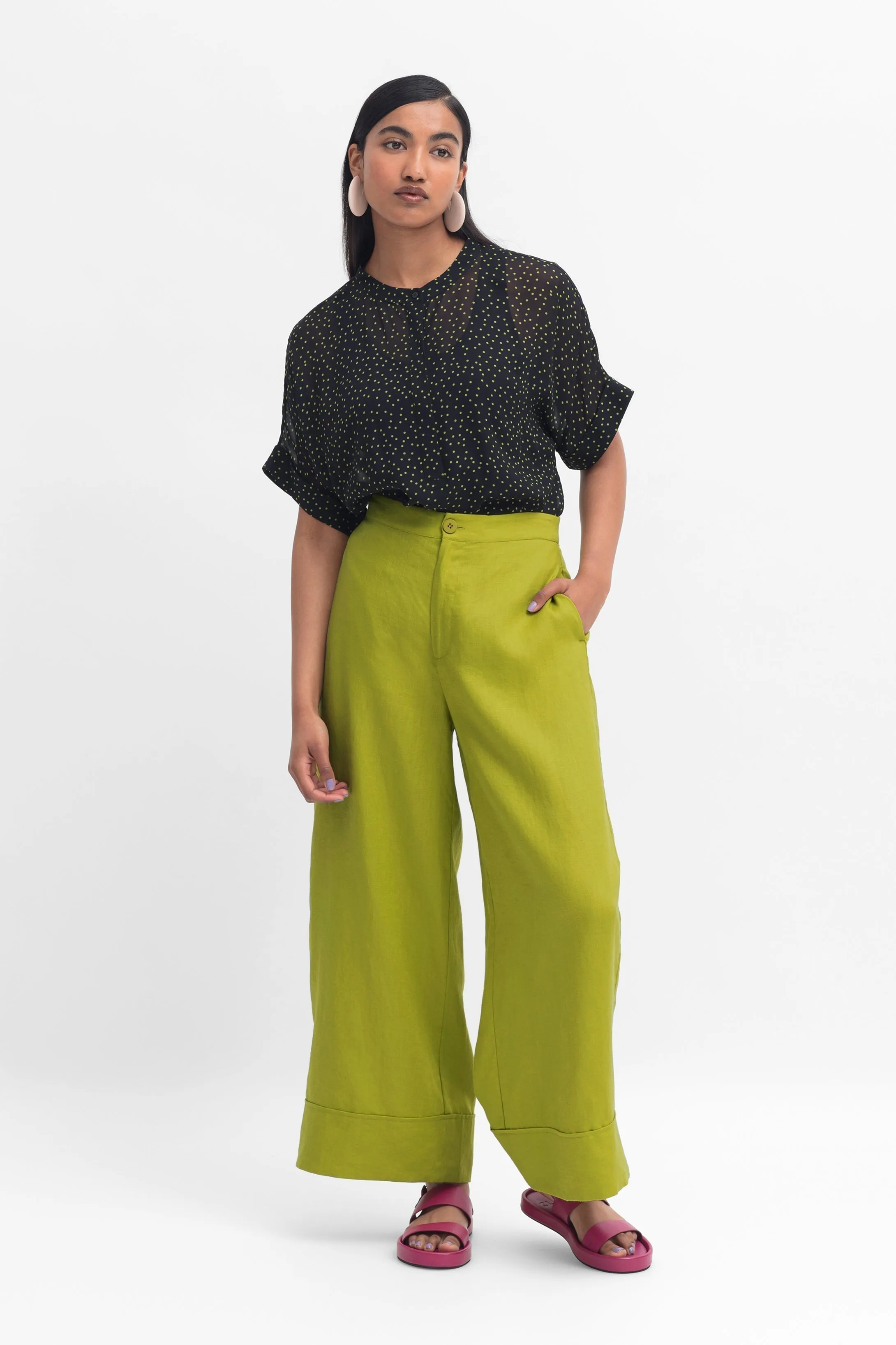 Anneli Light Linen Pants sold by Elk product image thumbnail 4