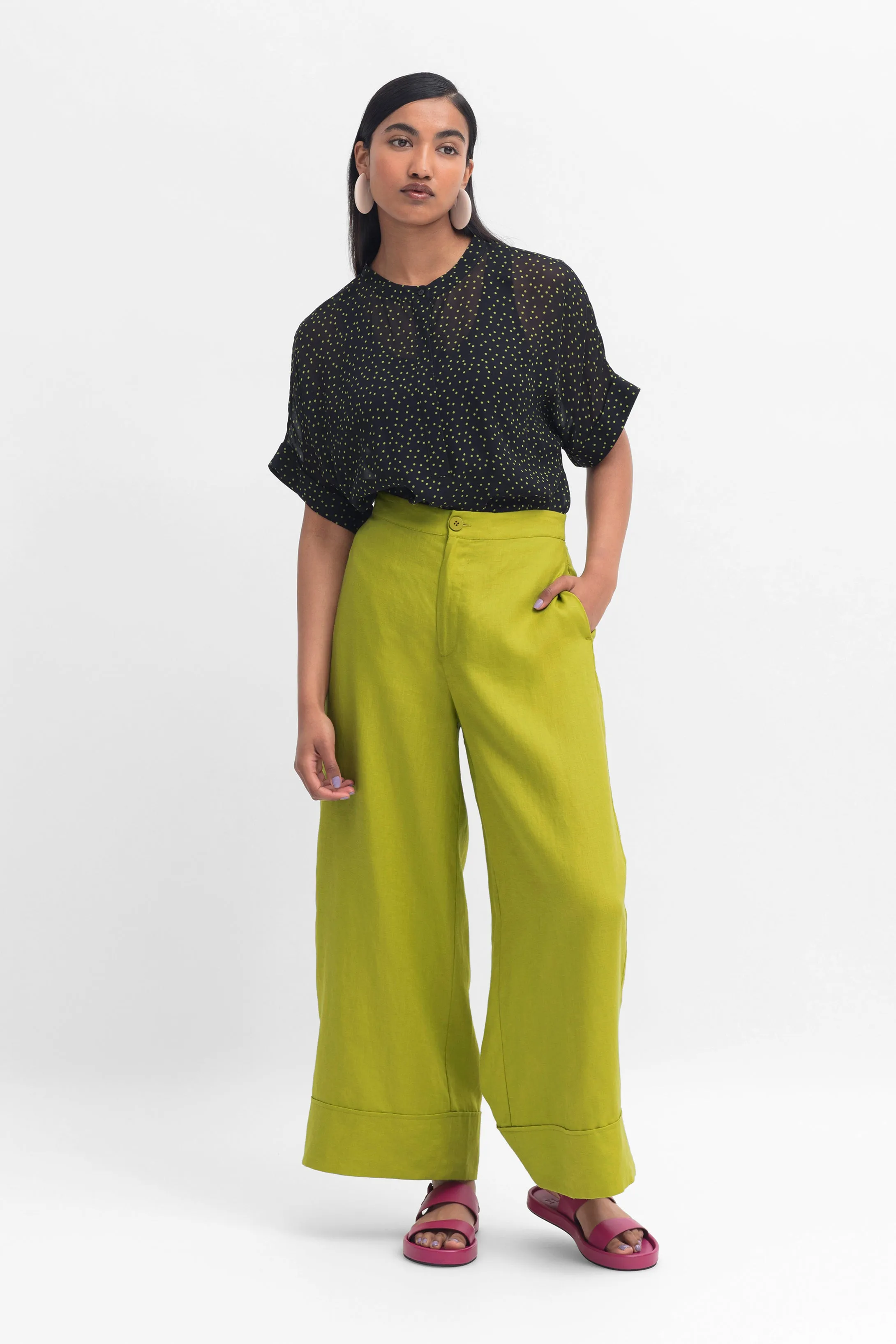 Anneli Light Linen Pants sold by Elk product image thumbnail 5