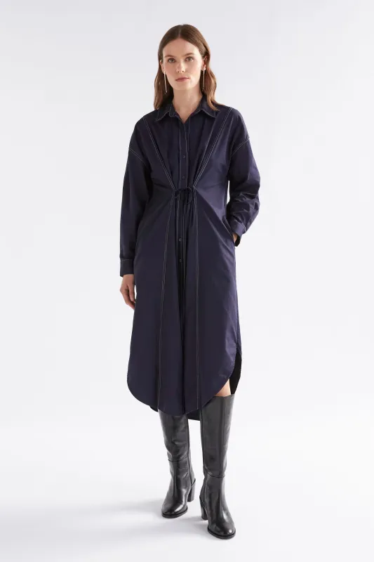 Rodan Stitch Shirt Dress sold by Elk