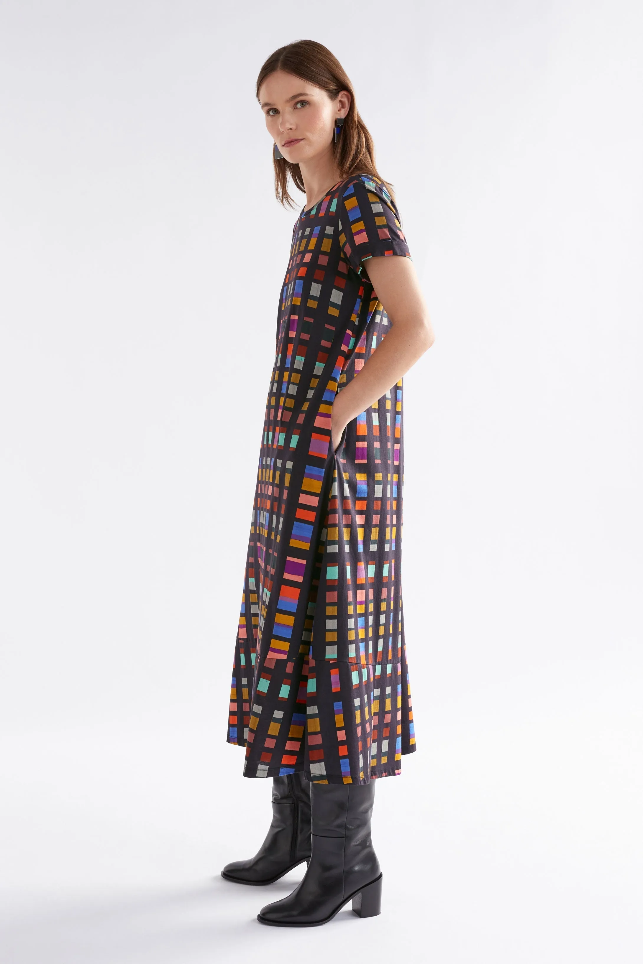 Haki Dress Tessela Print sold by Elk product image thumbnail 2
