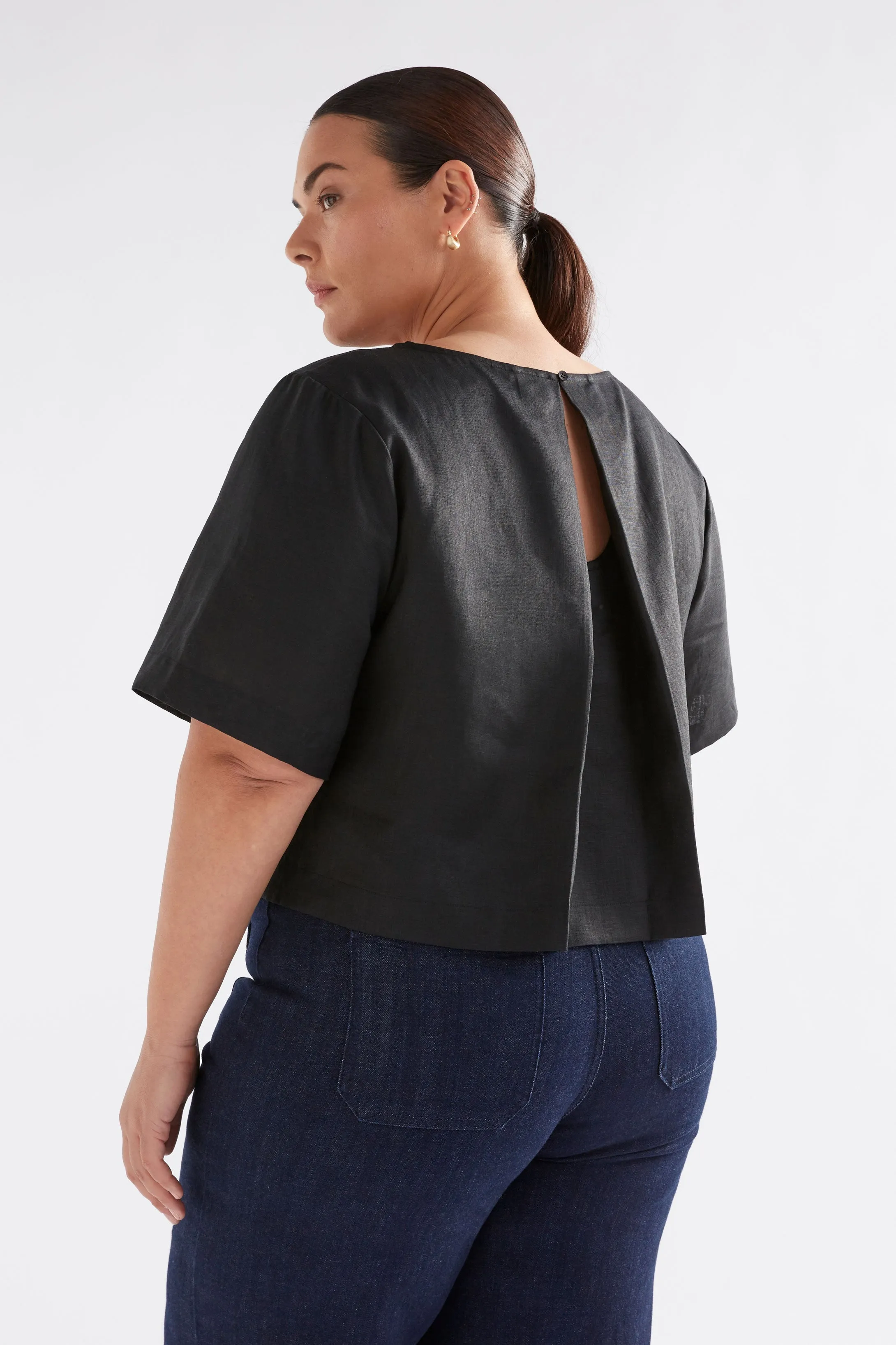 Honnor Linen Top Black sold by Elk product image thumbnail 4