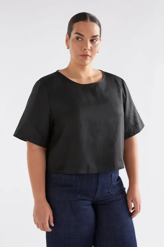 Honnor Linen Top Black sold by Elk
