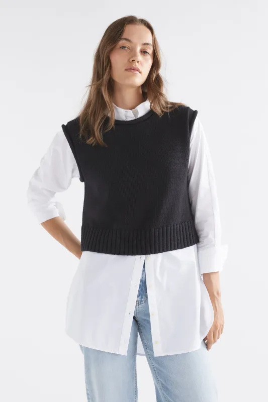 Lunel Knit Vest made by Elk
