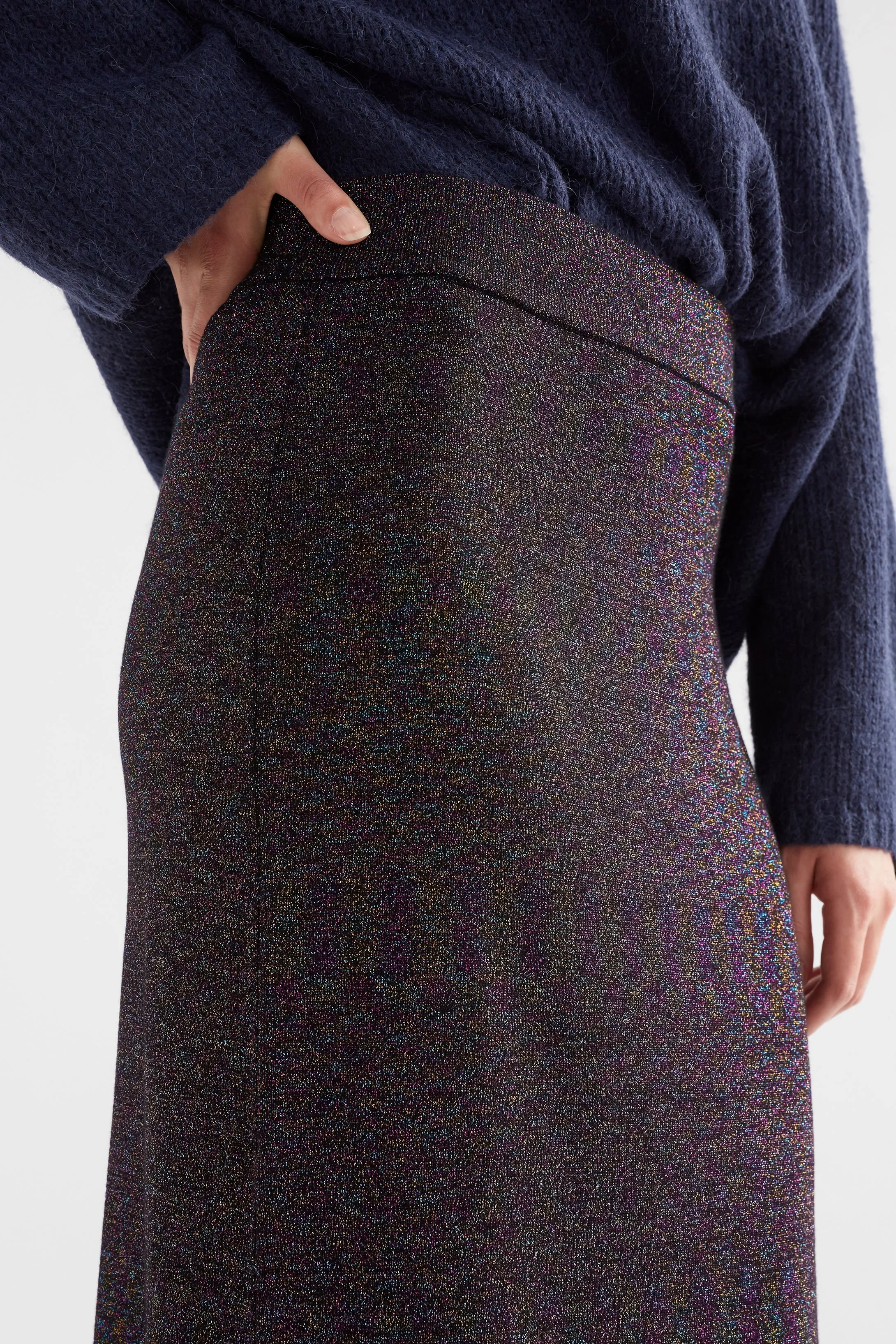 Galaxy Metallic Knit Skirt sold by Elk product image thumbnail 3