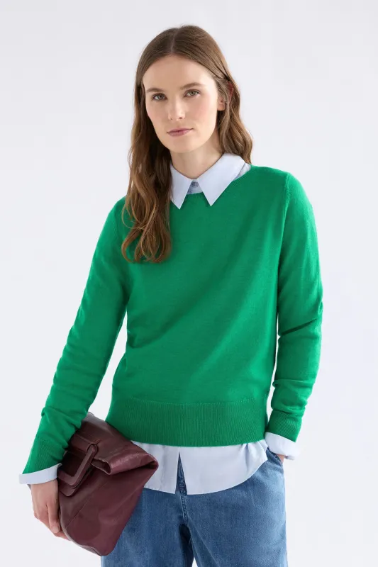 Ellora Sweater Verdant made by Elk