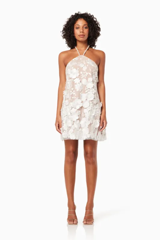 Callista Floral 3d Mini Dress sold by Elliatt
