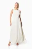 Decadence Textured Maxi Dress In White sold by Elliatt
