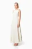 Decadence Textured Maxi Dress In White sold by Elliatt