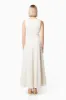 Decadence Textured Maxi Dress In White sold by Elliatt