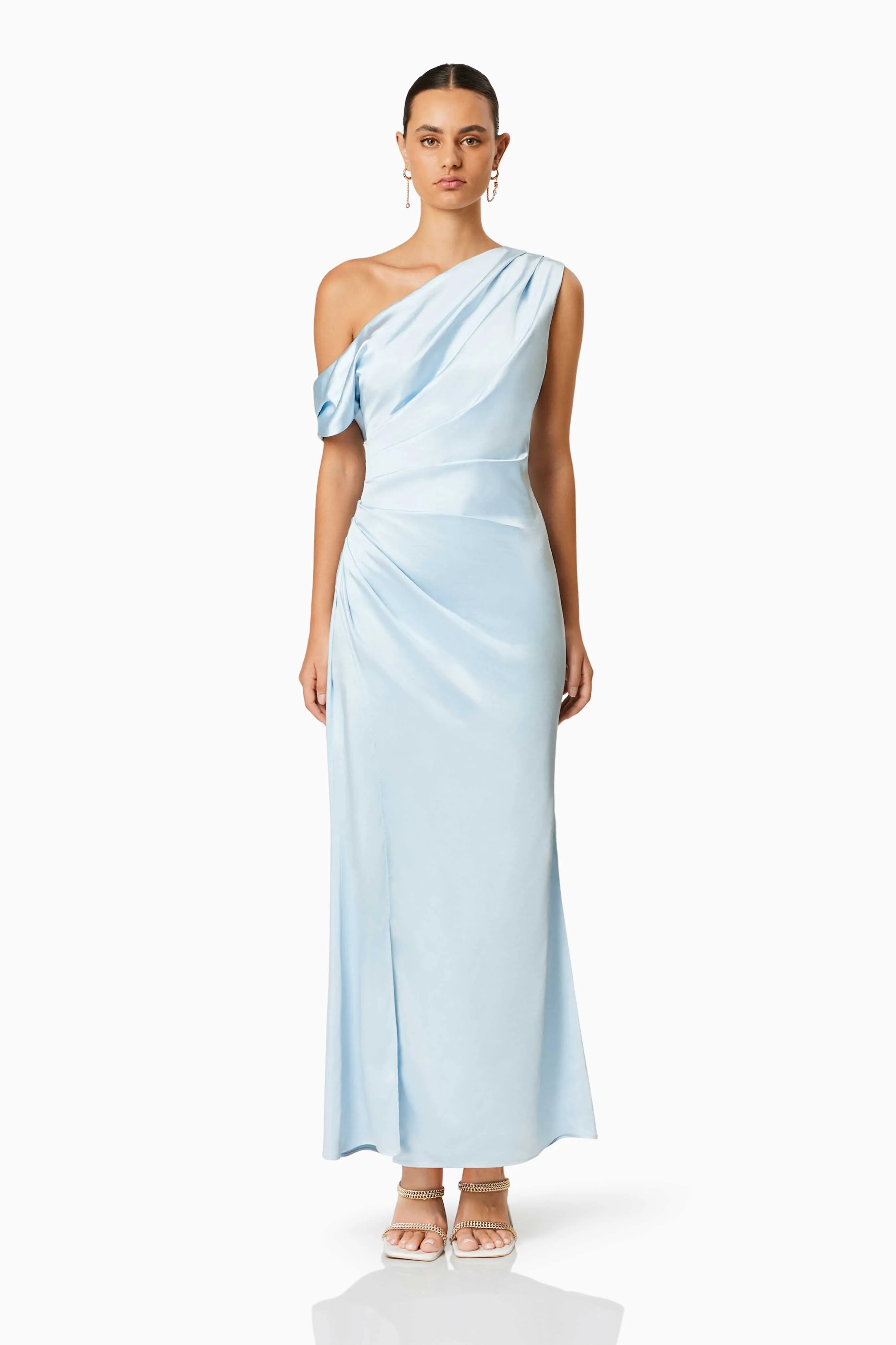Retreat Maxi Dress In Blue sold by Elliatt