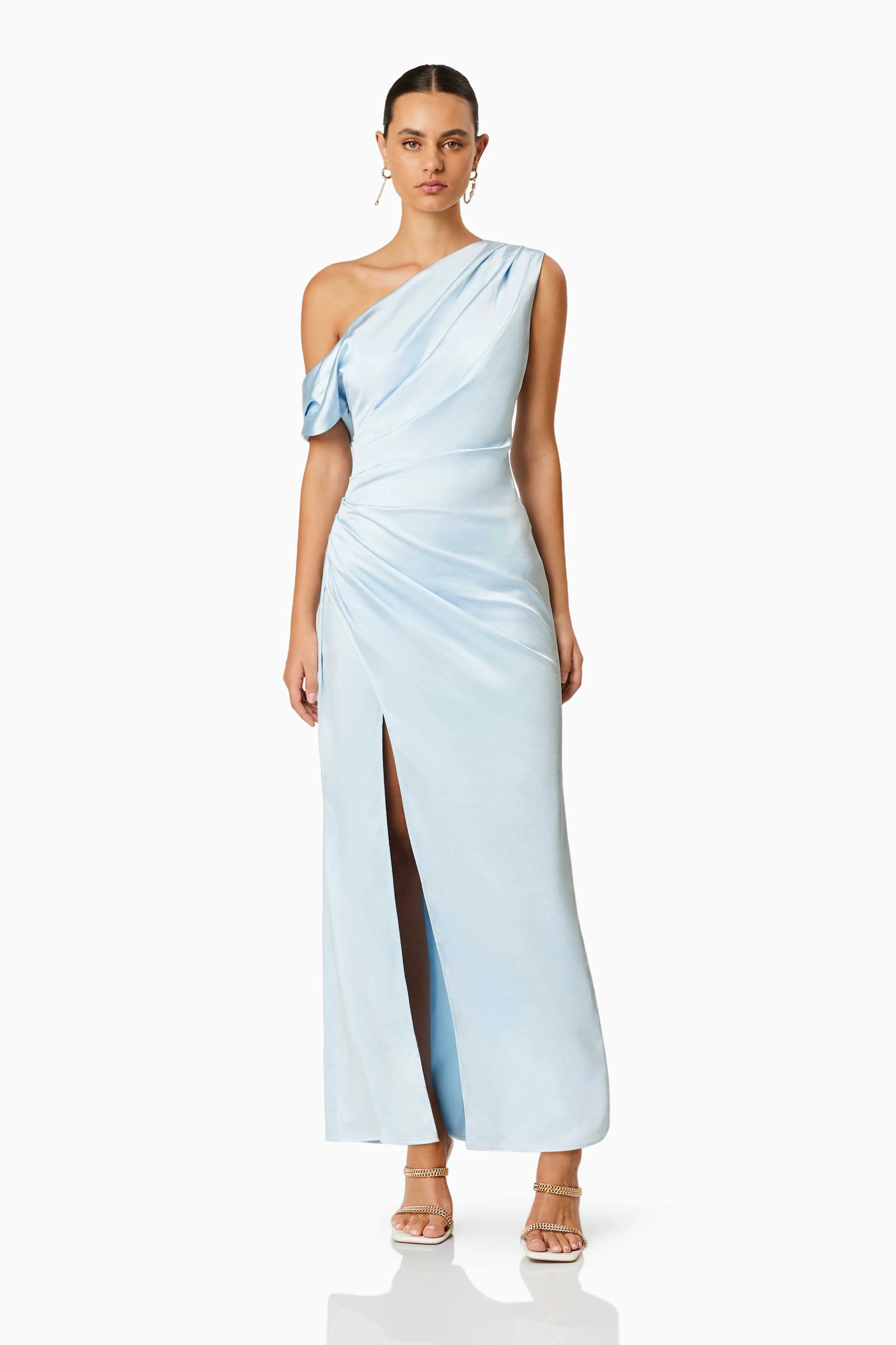 Retreat Maxi Dress In Blue sold by Elliatt product image thumbnail 4