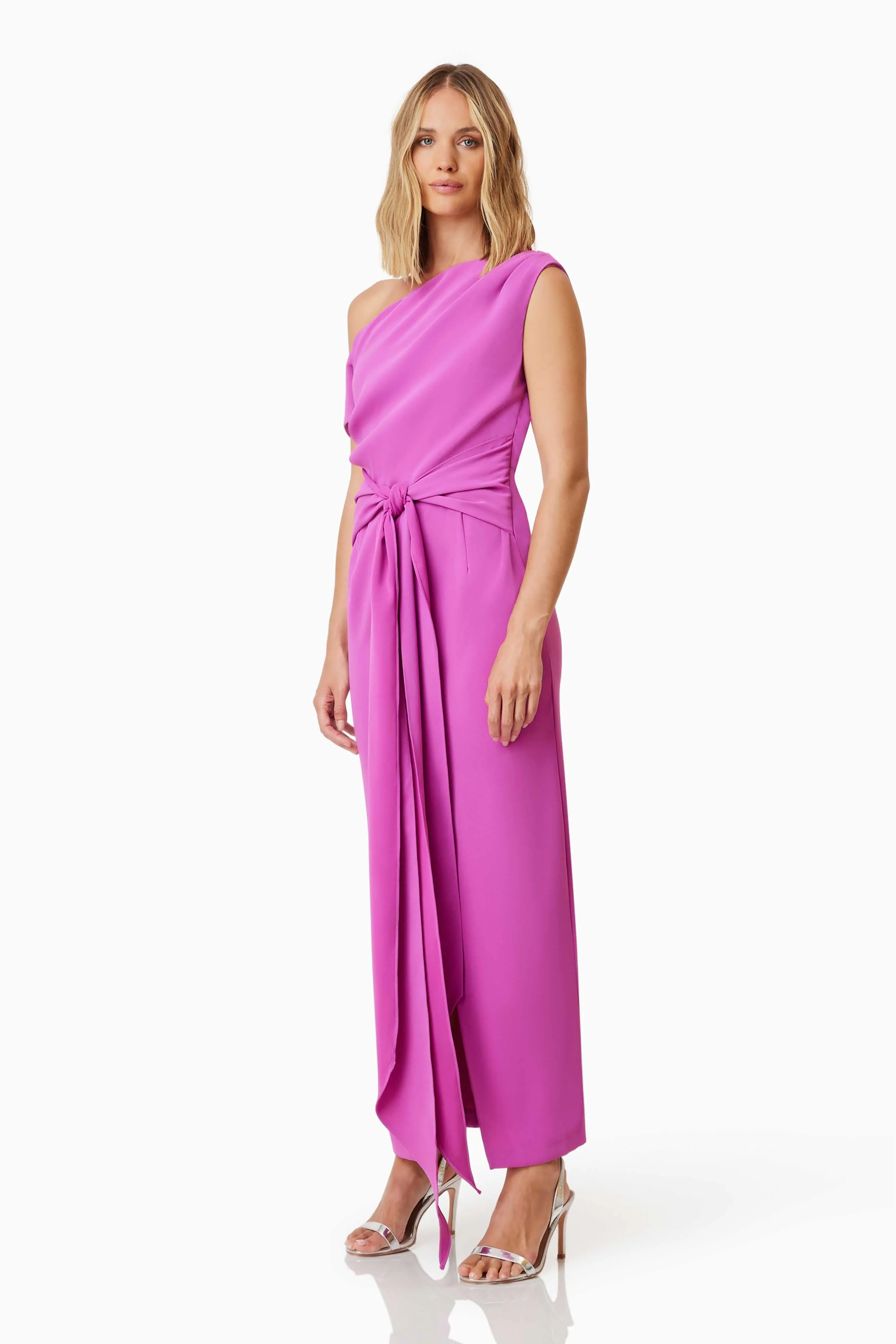 Kenna Cocktail Midi Dress In Purple sold by Elliatt product image thumbnail 3