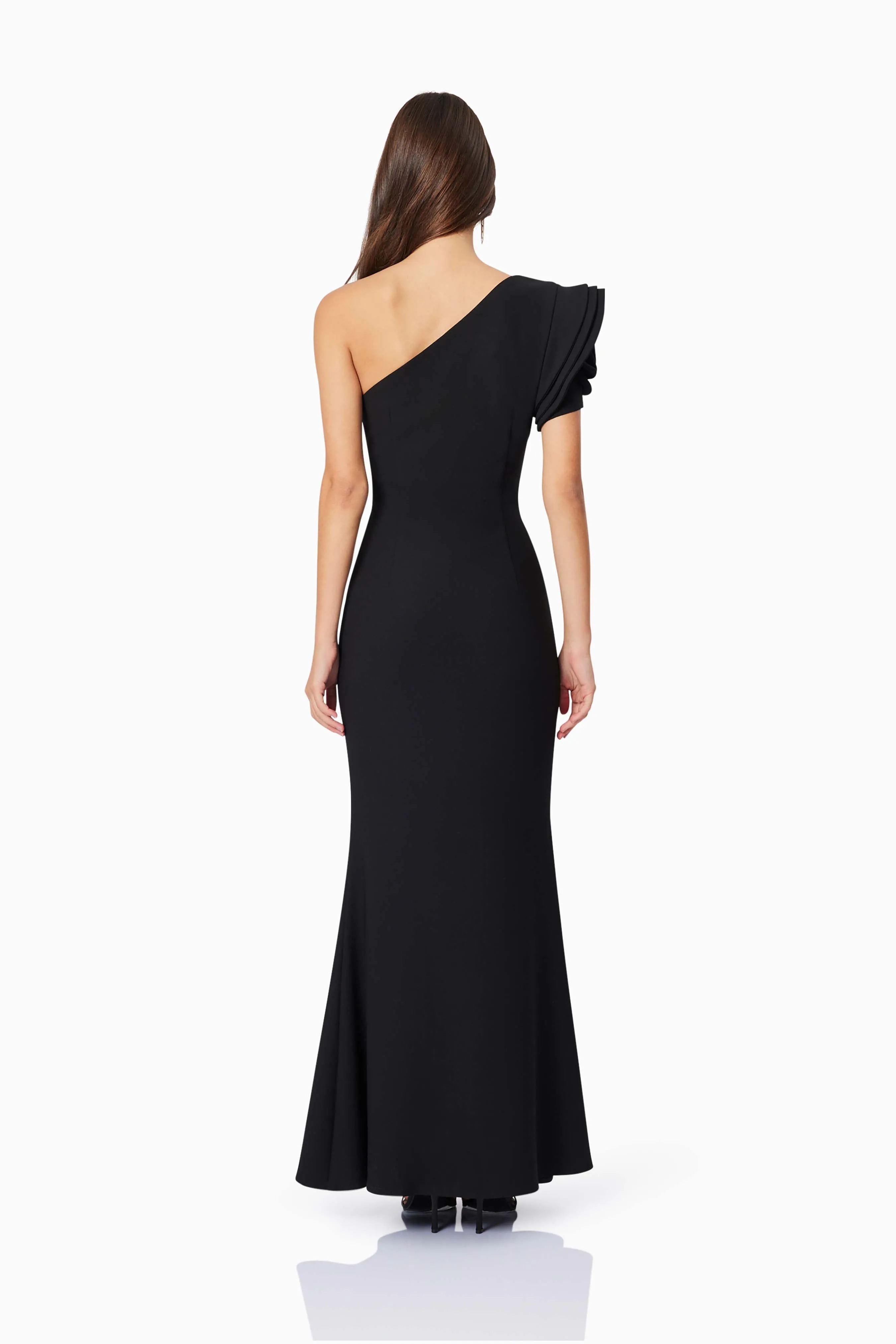 Charlotte Rosette Maxi Dress in Black sold by Elliatt product image thumbnail 5