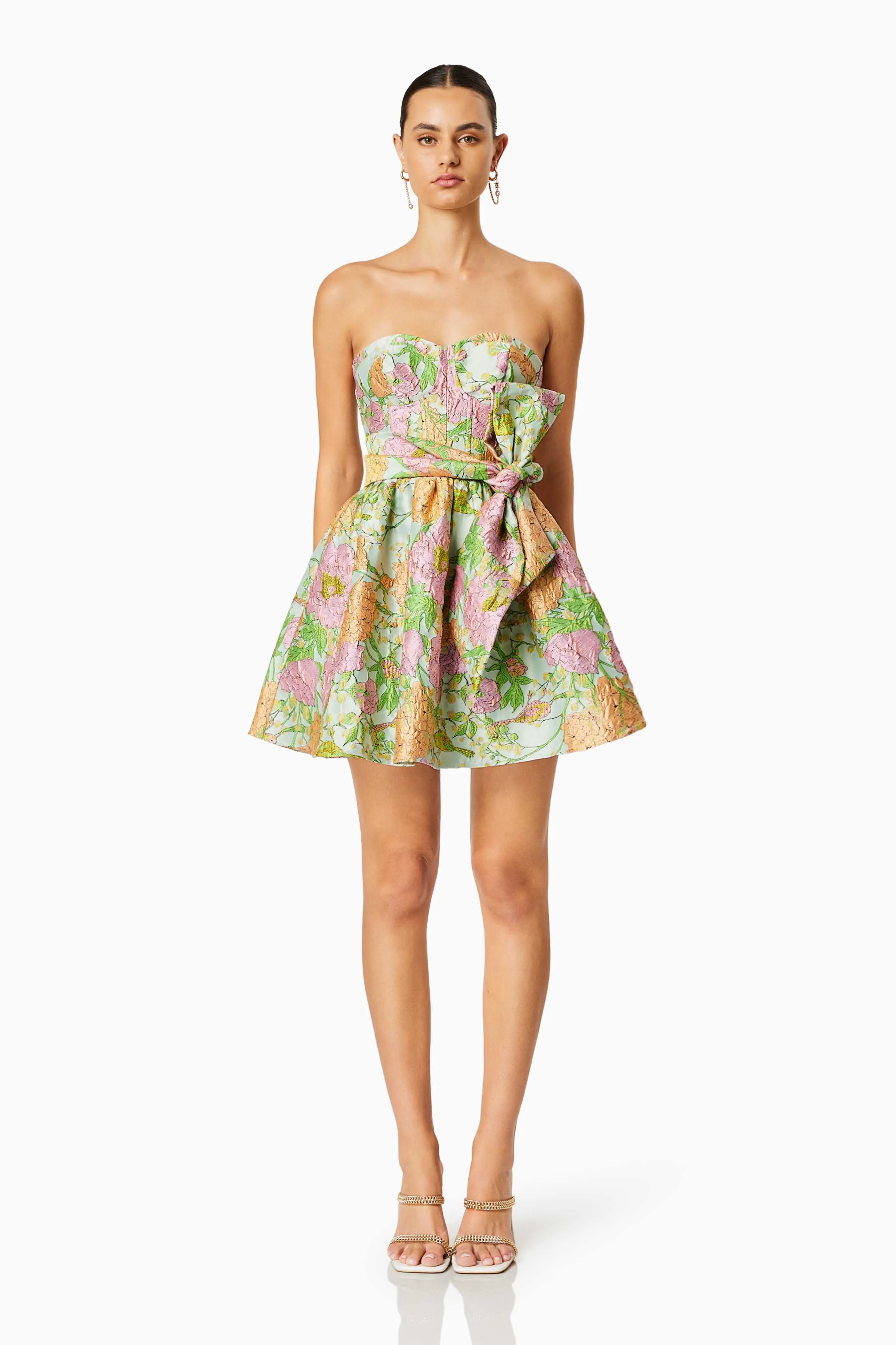 Jetset Mini Dress In Multi sold by Elliatt