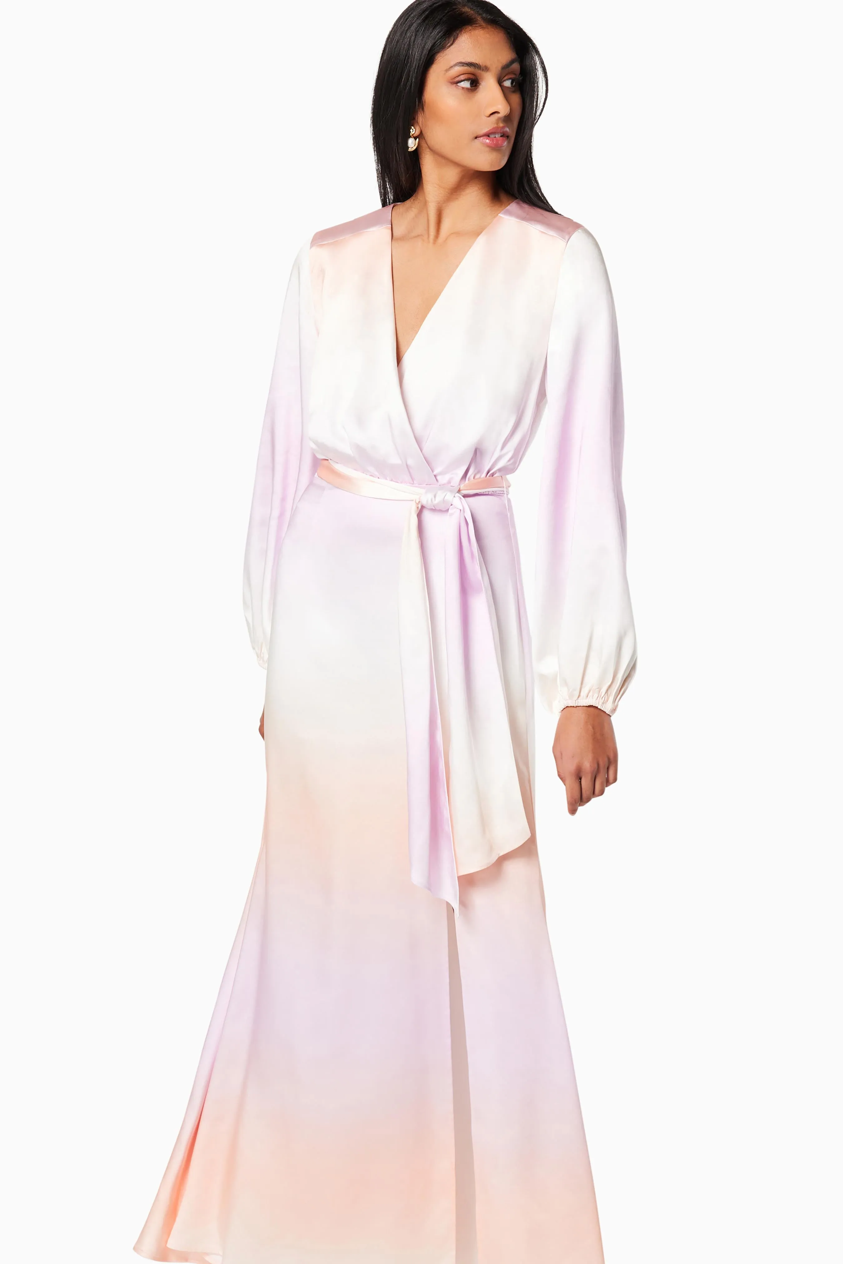 Tallinn Long Sleeve Maxi Dress In Purple sold by Elliatt product image thumbnail 2