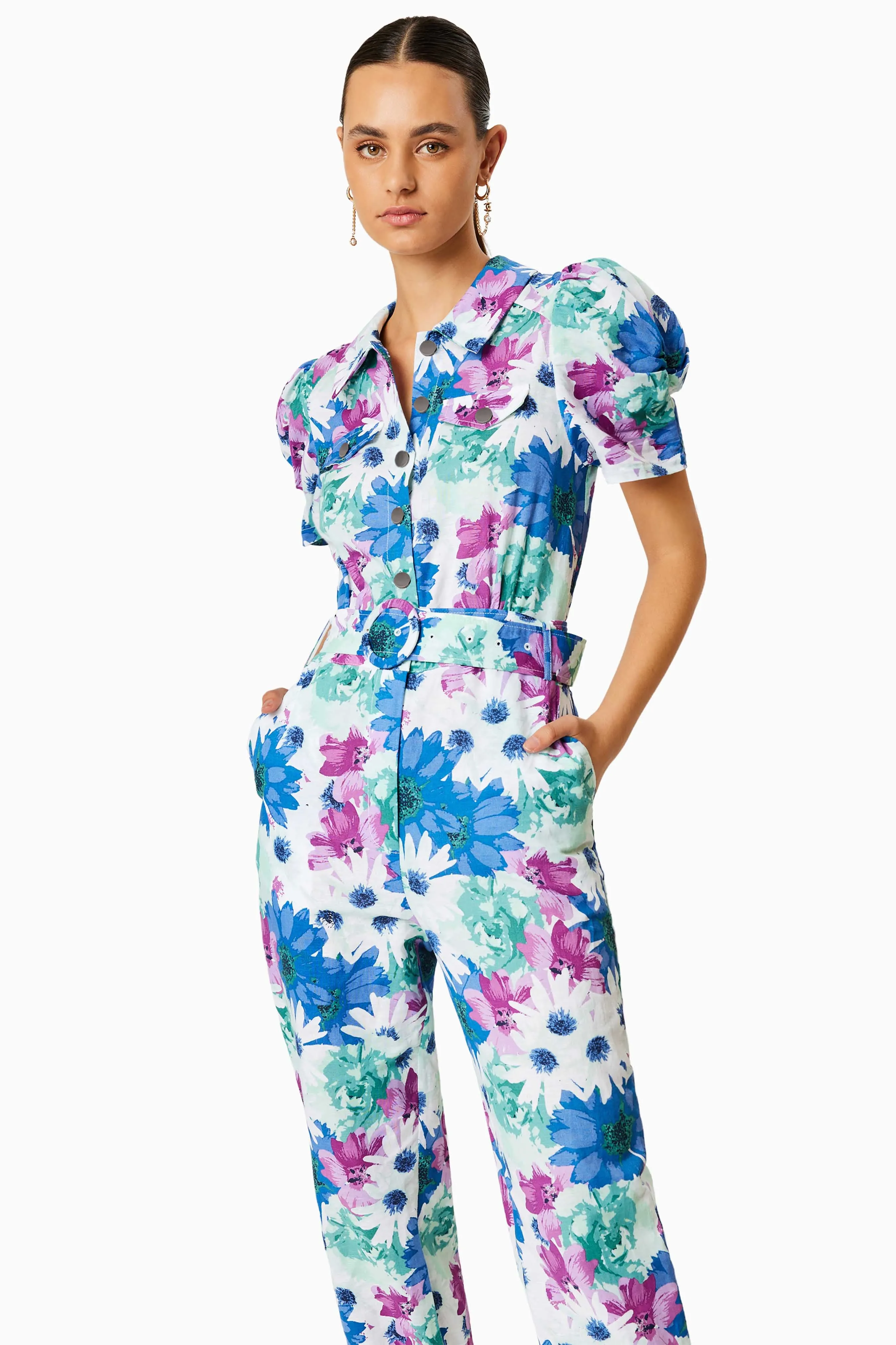 Hideaway Jumpsuit In Blue sold by Elliatt product image thumbnail 2