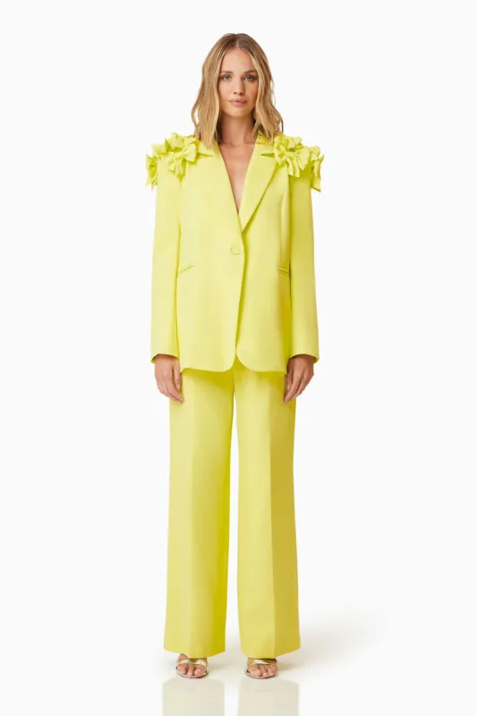 Kennedy Two Piece Set In Yellow sold by Elliatt