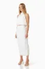 Hailey Two Piece Set In White sold by Elliatt