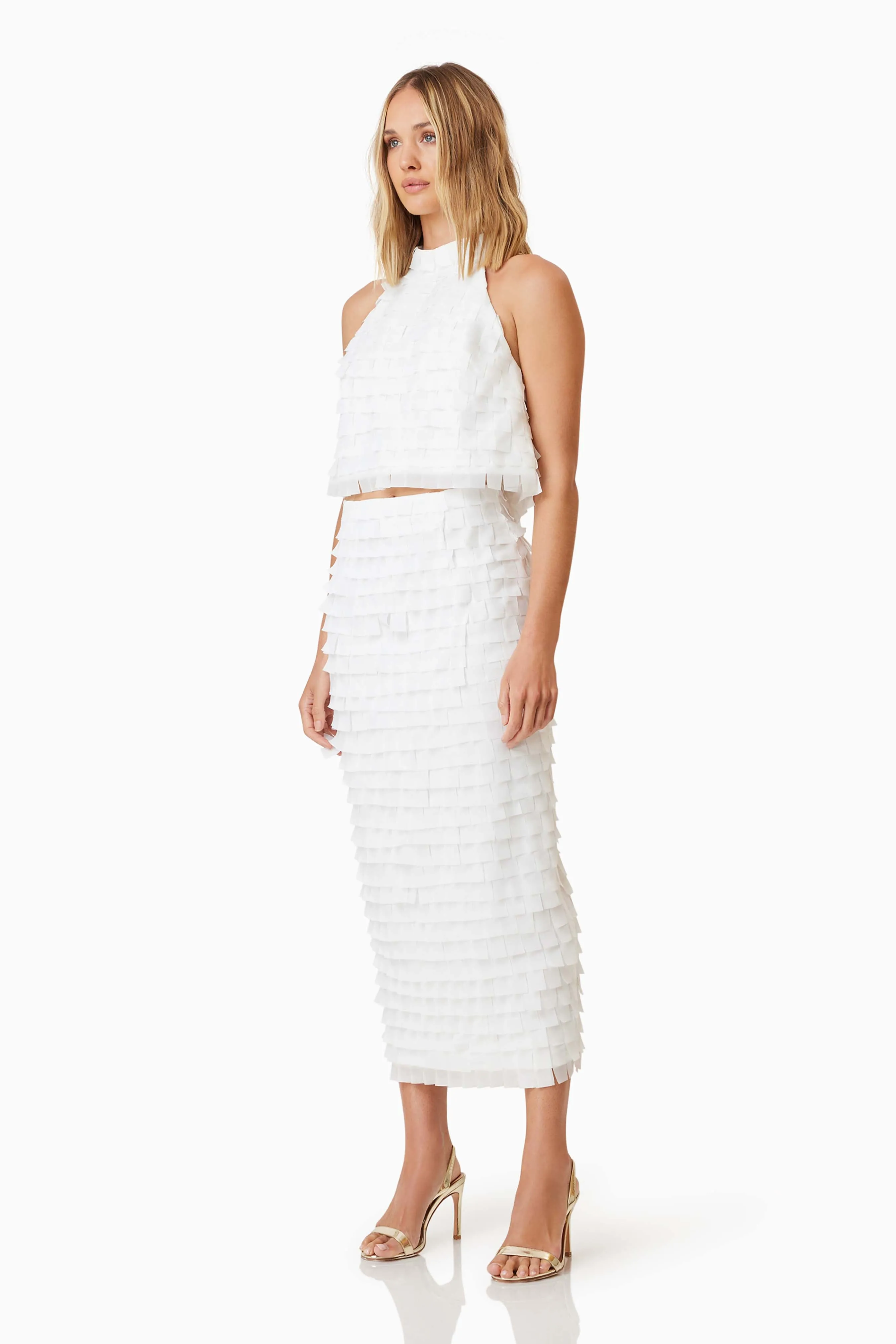 Hailey Two Piece Set In White sold by Elliatt product image thumbnail 2