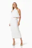 Hailey Two Piece Set In White sold by Elliatt