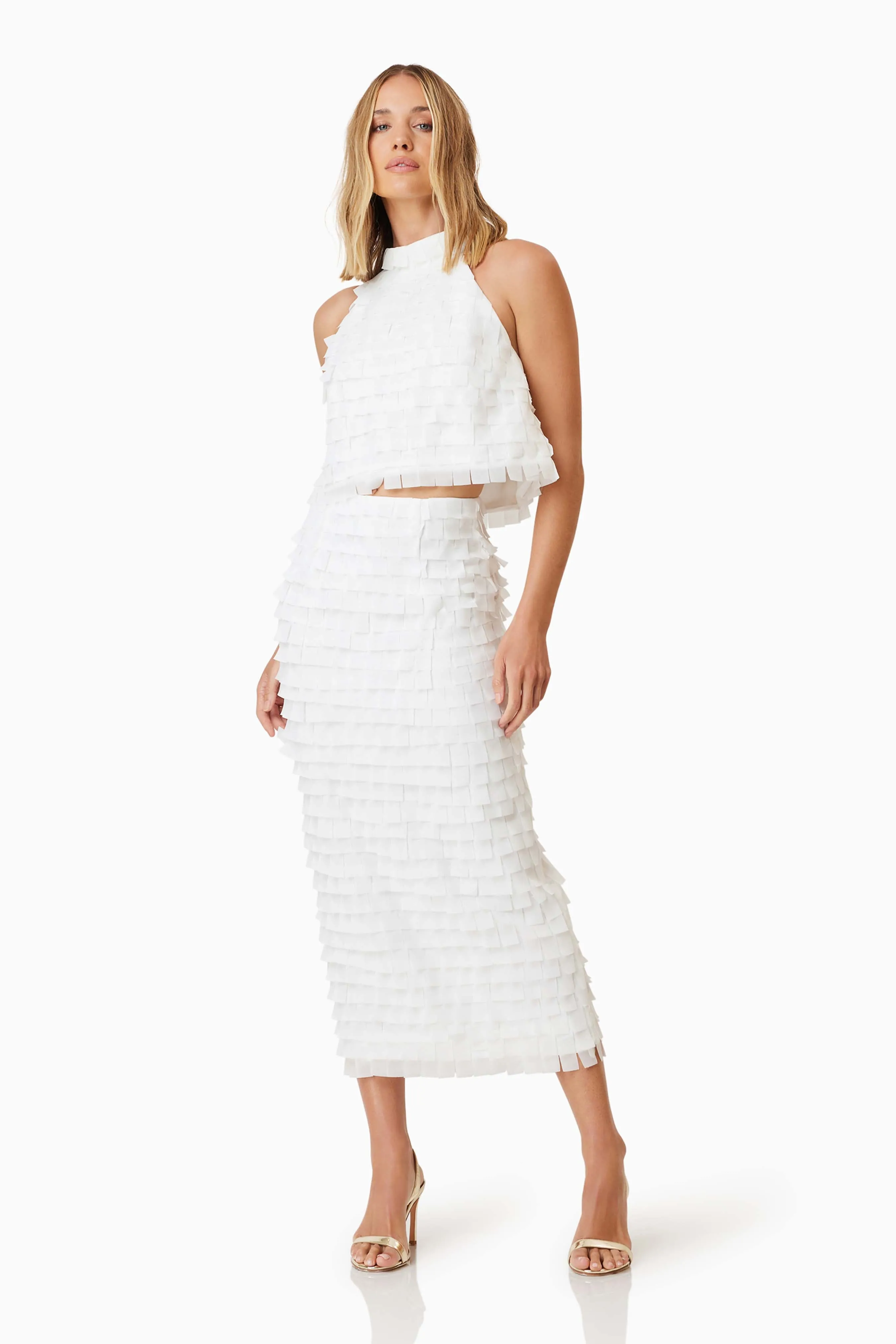 Hailey Two Piece Set In White sold by Elliatt product image thumbnail 3
