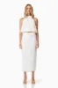 Hailey Two Piece Set In White sold by Elliatt