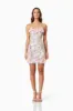 Arabella Strapless Mini Dress In Purple sold by Elliatt