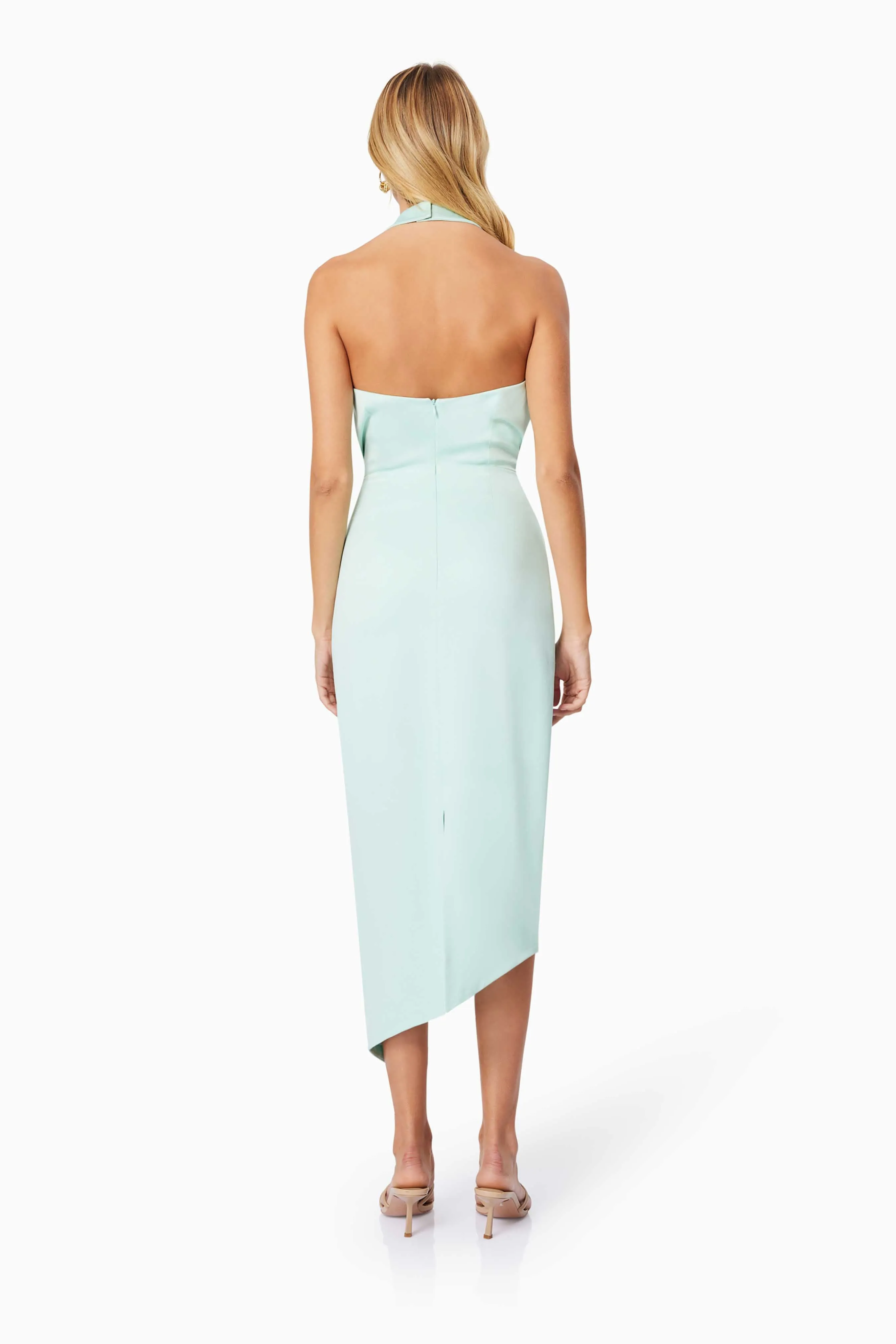 Aria Midi Cocktail Dress in Blue sold by Elliatt product image thumbnail 5