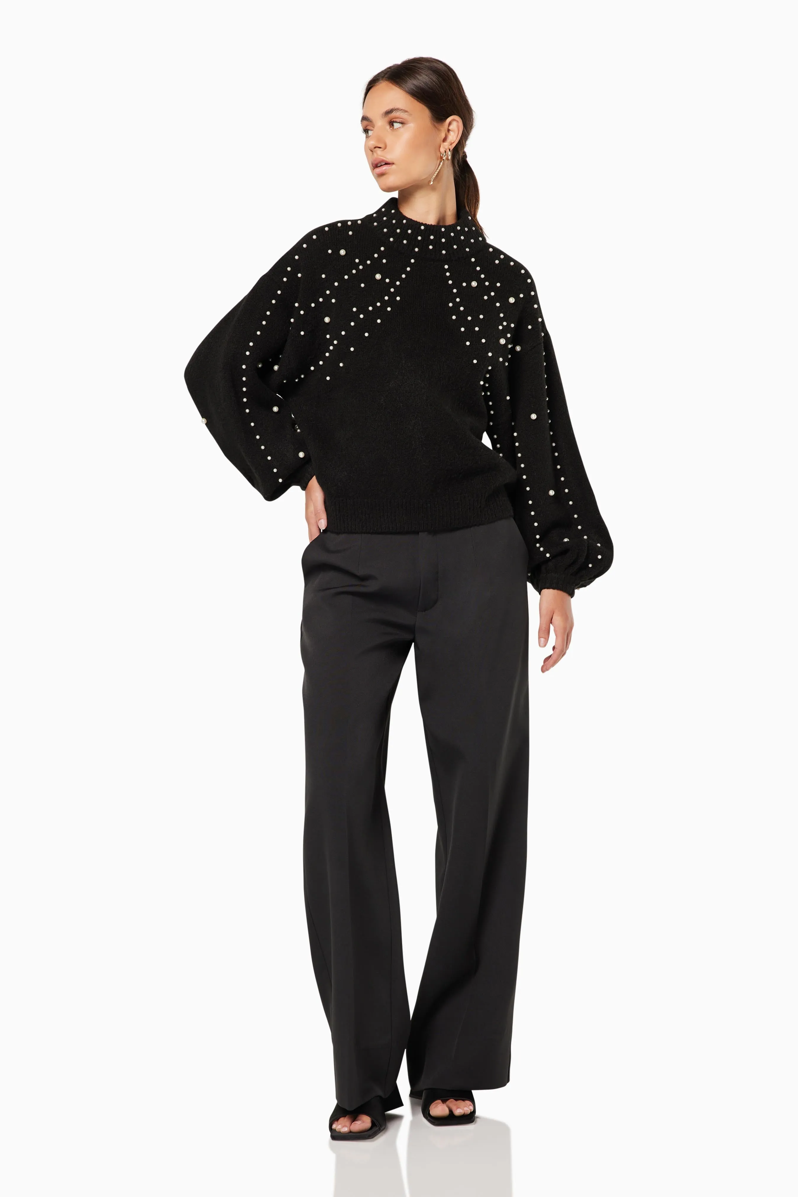 Melissa Pearl Jumper in Black sold by Elliatt