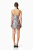 Audrey Mini Party Dress In Purple sold by Elliatt