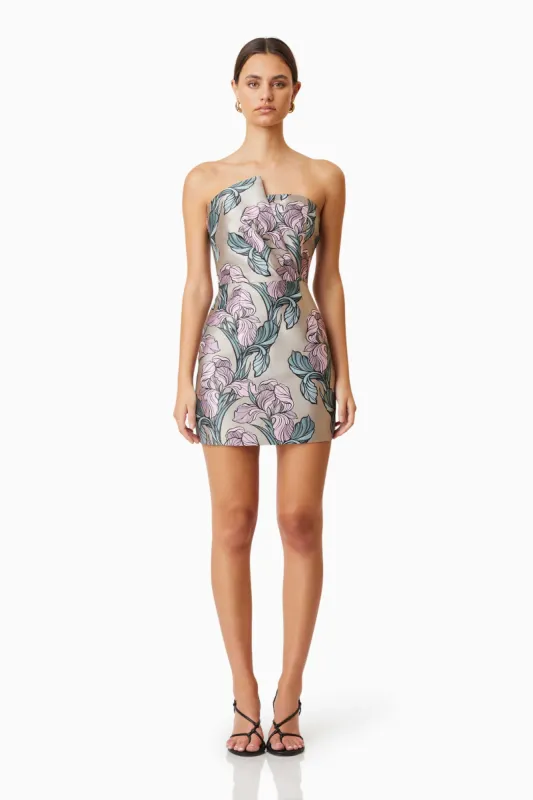 Audrey Mini Party Dress In Purple sold by Elliatt