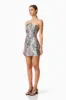 Audrey Mini Party Dress In Purple sold by Elliatt