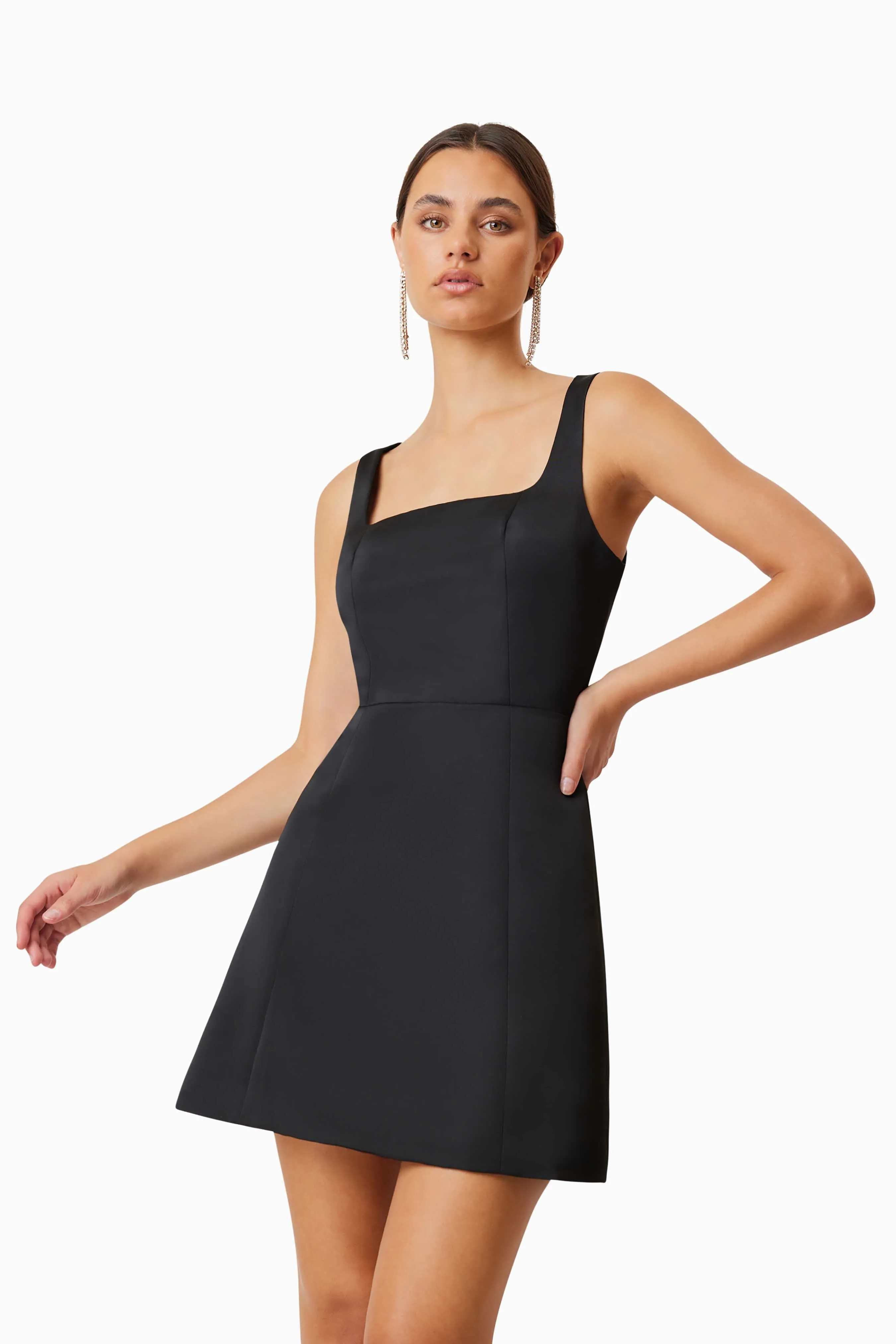 Amelie Mini Cocktail Dress In Black sold by Elliatt product image thumbnail 5