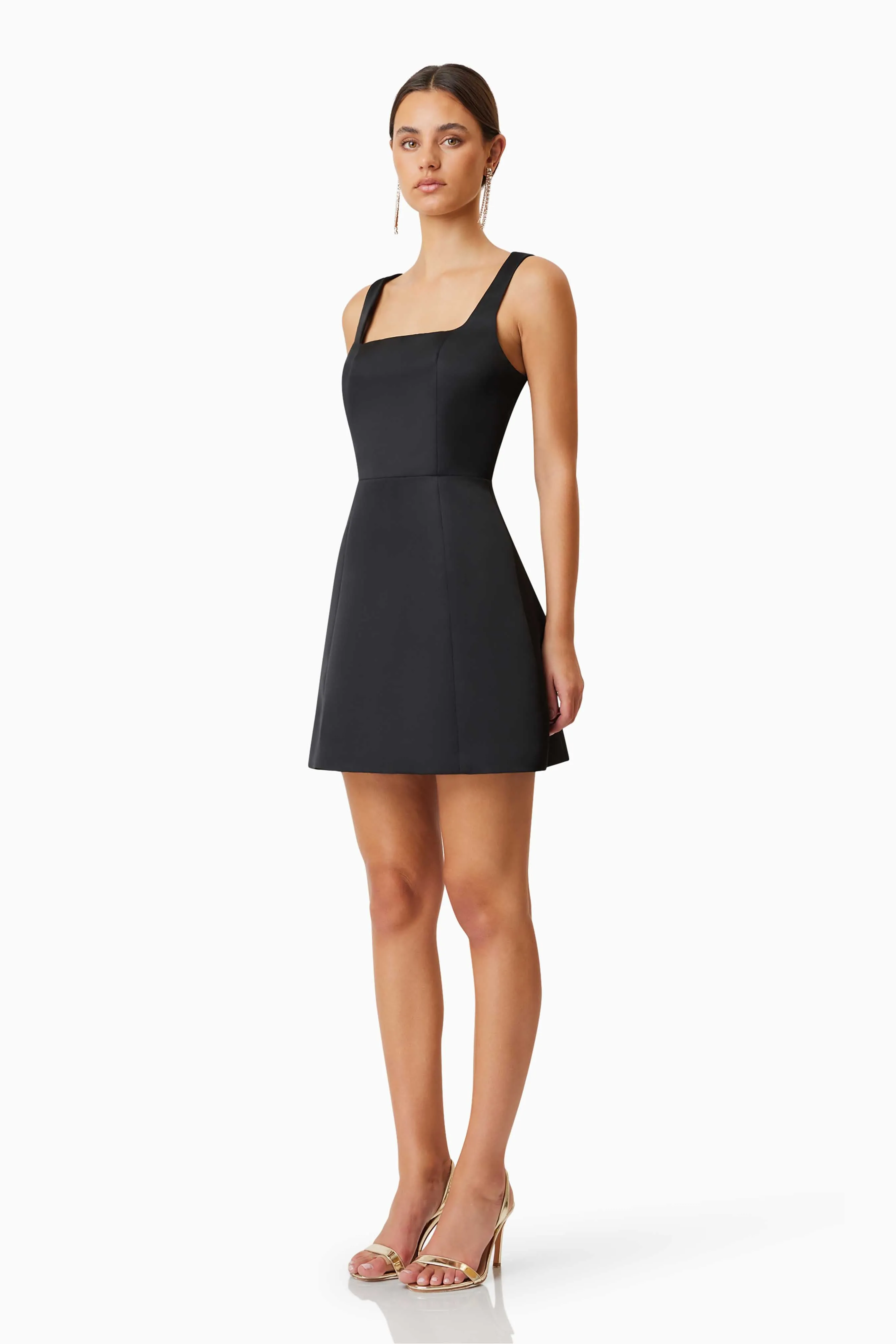 Amelie Mini Cocktail Dress In Black sold by Elliatt product image thumbnail 2