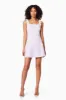 Bruges 3D Floral Mini Dress In Purple sold by Elliatt